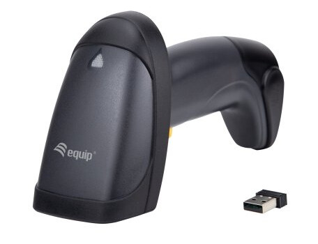 Equip 351023, Håndholdt Strekkodeleser, 1D, Led, Codabar, Code 11, Code 128, Code 39, Code 93, Ean 128, Ean-13, Ean-8, Gs1 Databar, Isbn, Issn,..., Auto-Induction, Kontinuerlig, Manuell, 4 Mm
