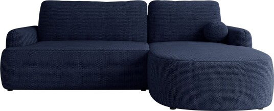 Branrel 3 seters sofa med divan blå