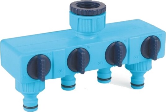 Cellfast Fordelerrør 4 Veis 3/4" 1" 52 240 Cellfast Fordelerrør 4 Veis 3/4" 1" 52 240