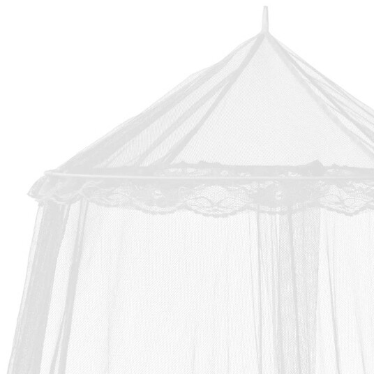 vidaXL Myggnett 2 stk rundt 56x325x230 cm