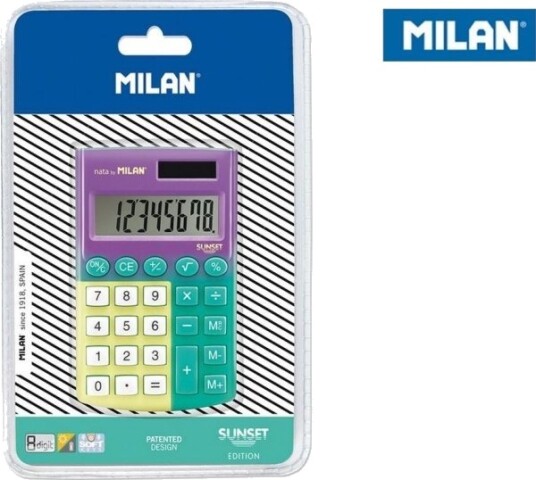 Milan Milan Lommeregner Kalkulator 8 Cifret