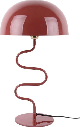 Leitmotiv Bordlampe Twist Rød Bordlamper