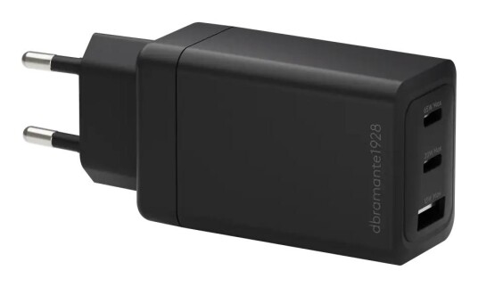 Dbramante1928 65W Vegglader med 2 USB-C Utganger - Svart - Mobillader