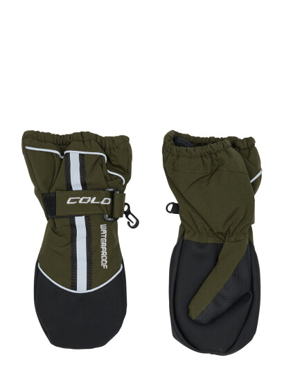 COLD Filur Mitten - Khaki green - 0-1 COLD Filur Mitten - Khaki green - 0-1