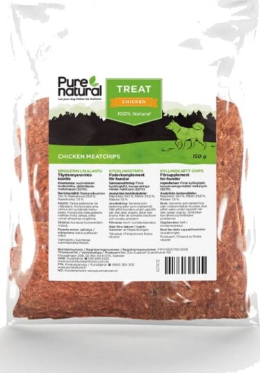 Purenatural Kyllingchips 150g