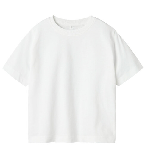 name it Nmmvobbo Ss Nreg Top Noos White 122-128