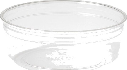 Duni Crystal Deli Bolle Rund Polyetylentereftalat Pet Gjennomsiktig Monokromatisk 350 Stykker