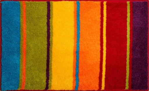 Leijma Grund badematte 60x90 cm flerfarget multicolor Leijma Grund badematte 60x90 cm flerfarget multicolor