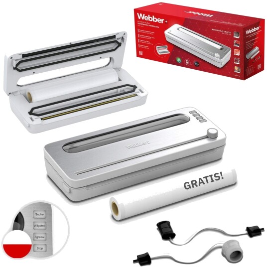 Vakuumpakker 120W – Sous Vide og marinering, BPA-fri Vakuumpakker 120W – Sous Vide og marinering, BPA-fri
