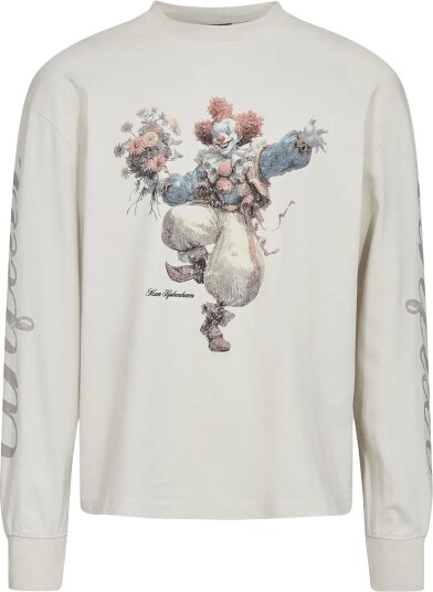 HAN Kjøbenhavn Clown Long Sleeve Tee DIRTY WHITE XL HAN Kjøbenhavn Clown Long Sleeve Tee DIRTY WHITE XL