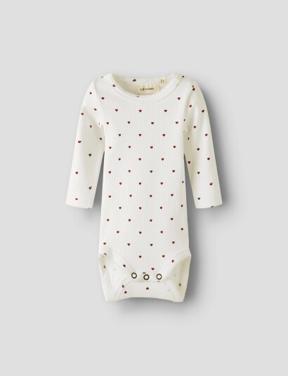 Lil"Atelier Nbfgago Ls Slim Body Lil Noos White 68 Lil"Atelier Nbfgago Ls Slim Body Lil Noos White 68