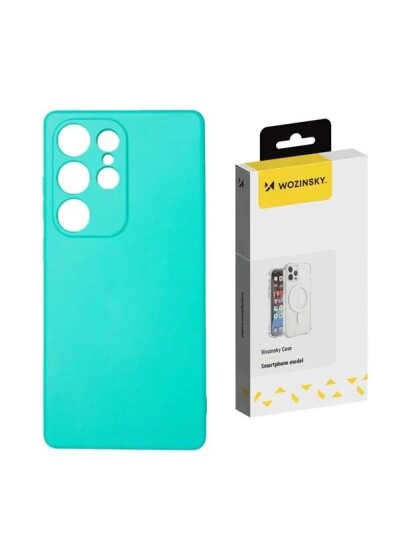 Wozinsky Silicone Case for Samsung Galaxy S24 FE Mint