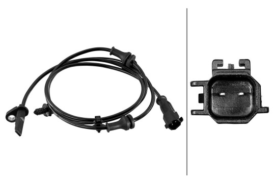 ABS sensor HELLA 6PU 358 218-841