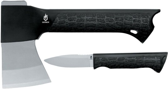 Gerber Gator Combo Øks med Kniv, Komfortabelt Håndtak, Smidd Stål Gerber Gator Combo Øks med Kniv, Komfortabelt Håndtak, Smidd Stål