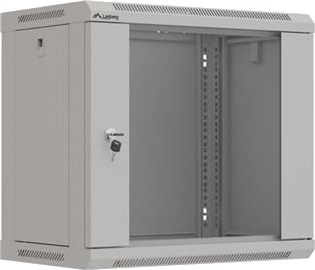 Lanberg Wf03 Series Rack Skap Veggmonterbar Grå Ral 7035 9U 19" Lanberg Wf03 Series Rack Skap Veggmonterbar Grå Ral 7035 9U 19"