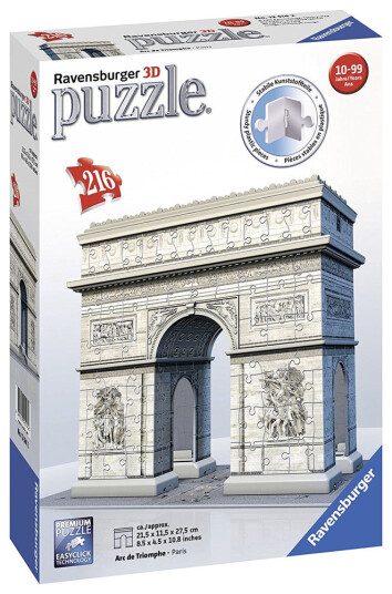 Ravensburger 3d Puslespill 216 Brikker Triumfbuen