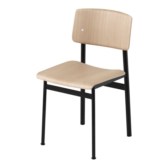 Muuto Loft Chair Black/Oak