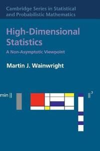 High-Dimensional Statistics Av Martin J. (University Of California Berkeley) Wainwright
