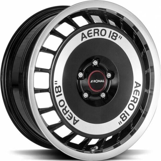 Ronal R50 Aero Black Front Cut 8x18 5x110 ET35 B65.1 Ronal R50 Aero Black Front Cut 8x18 5x110 ET35 B65.1