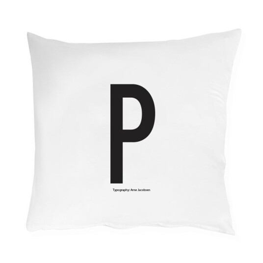 Design Letters putetrekk 60x50 cm P Design Letters putetrekk 60x50 cm P