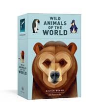 Braun Dieter Wild Animals of the World: 50 Postcards (052557705X)