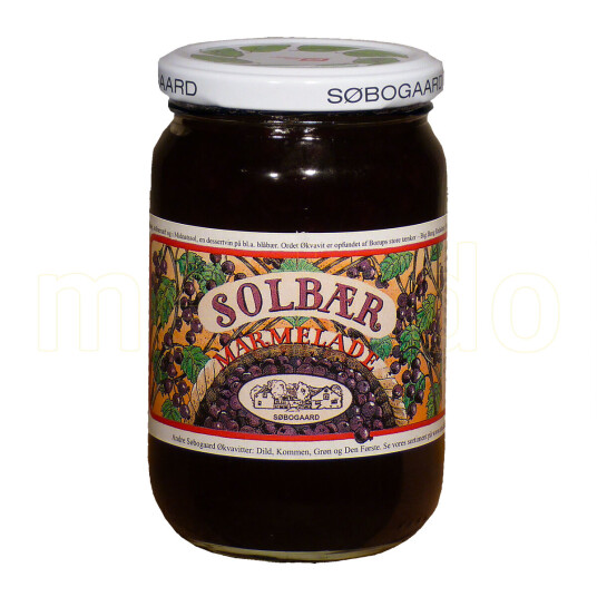 Søbogaard Solbærmarmelade Ø 400g
