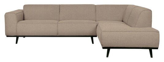Bepurehome Statement Sofa m. høyrevendt sjeselong - Beige Bouclé 1731834-02-0 1731833-01-0