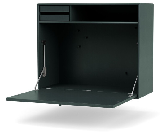 Montana STUDIO vegghengt skrivebord, 163-BlackJade
