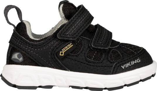 Viking Ludo Low GTX, fritidssko barn 25 Black/Charcoal