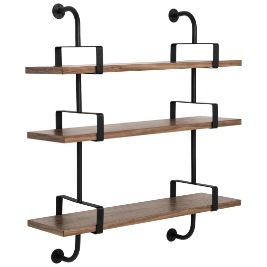 GUBI Démon hylle 3 hylleplan 95 cm Walnut GUBI Démon hylle 3 hylleplan 95 cm Walnut