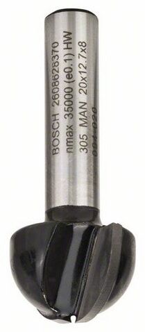 Bosch Hulkilfres 8 mm for Metall med R1 10 mm og D 20 mm