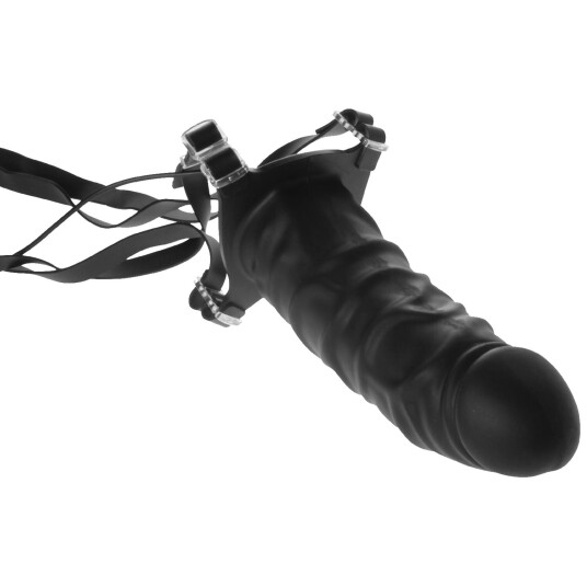 Malesation Homeboy Hollow Strap-on-vibrator       - Svart
