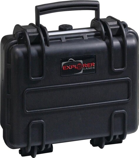 Explorer Cases 5218 HL/TS Flightcase med inndelingssystem - 6 rom, 520x290x180mm - Sort