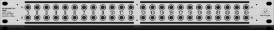 Behringer Ultrapatch Pro Px3000 48-Point 3-Mode Balanced Patchbay Behringer Ultrapatch Pro Px3000 48-Point 3-Mode Balanced Patchbay
