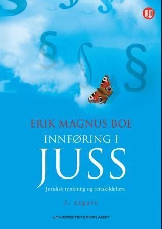 Innføring I Juss Av Erik Boe Innføring I Juss Av Erik Boe