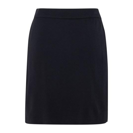 Crystia Skirt Black XS Viscose knit skirt