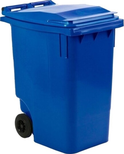 Affaldscontainer Ese Blå Plast 360 L Uv Resistent