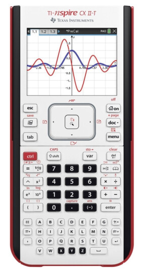 Texas Instruments Nspcxiit Grafisk Kalkulator Svart, Oppladbar Texas Instruments Nspcxiit Grafisk Kalkulator Svart, Oppladbar