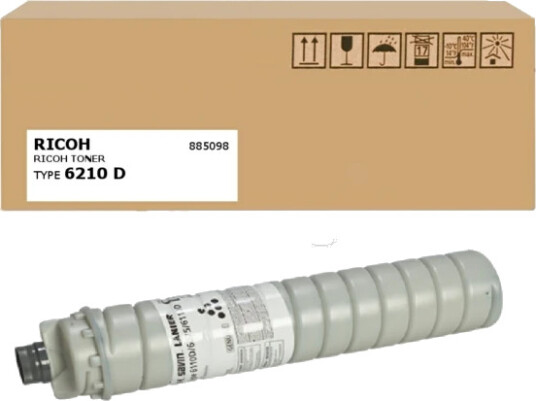 Ricoh Toner Sort Type 6210D 1100g (43.000 sider) Original Ricoh Toner Sort Type 6210D 1100g (43.000 sider) Original