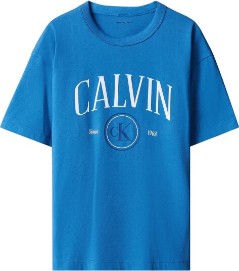Calvin Klein Calivin Ck Circle Ss T Shirt Blue 128