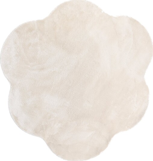 Rundt Bølgete Teppe Aranga Super Soft Fur beige Størrelse: Ø 200 cm Rundt Bølgete Teppe Aranga Super Soft Fur beige Størrelse: Ø 200 cm