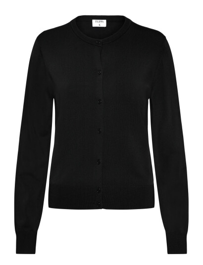 Filippa K Glossy Knit Cardigan Black M Filippa K Glossy Knit Cardigan Black M