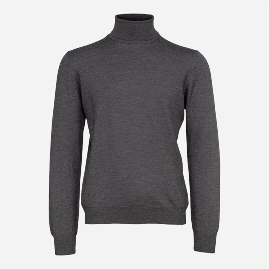 Gran Sasso Turtle Neck 098 Dark Grey Gran Sasso Turtle Neck 098 Dark Grey