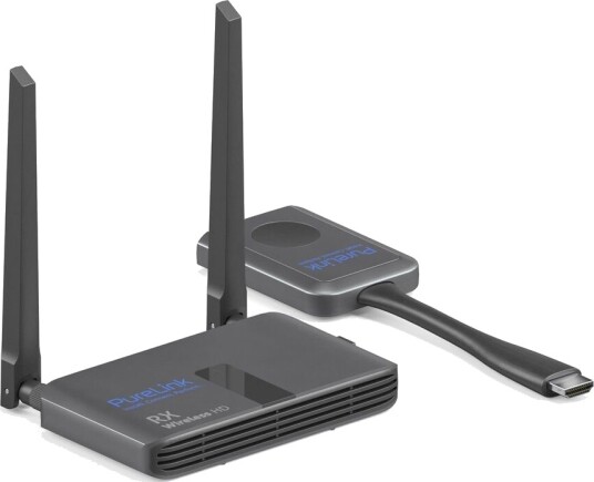 Purelink Wireless Hd Extender Set 30M Cinema Series Purelink® Cinema Series. Trådløst Hd Forlengersett Med Hdmi Tilkobling. 1080P Ukomprimert Overføring Opp Til 30M. Farge Svart. Leveringsomfan 1X Tx Sender 1X Rx Mottaker 1X 5V Usb A St