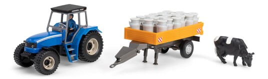 Alex's Garage Traktor Med Melkevogn