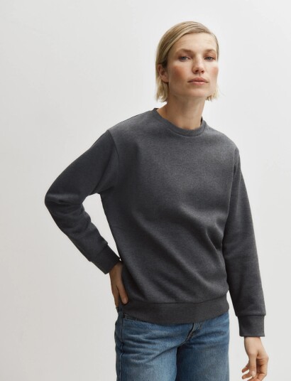 Enkel Studio O Neck Sweatshirt Grey S