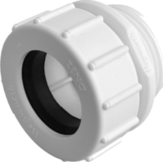 Wavin Hepvo 40mm x 1 1/2" Adapter til Overvanns- og Drensrør