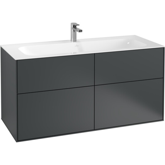 VILLEROY & BOCH FINION SERVANTSKAP 120 MIDNATTSBLÅ MATT LAKK