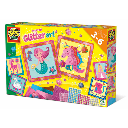 Ses Creative Kreativitetssett med glitter Ses Creative Kreativitetssett med glitter