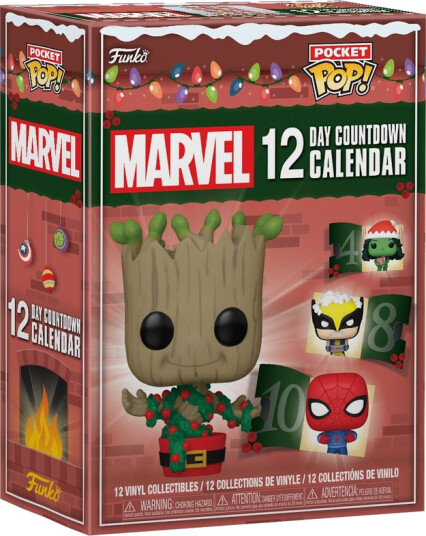 FUNKO Advent Calendar: Marvel 12Day Countdown Calendar 2024